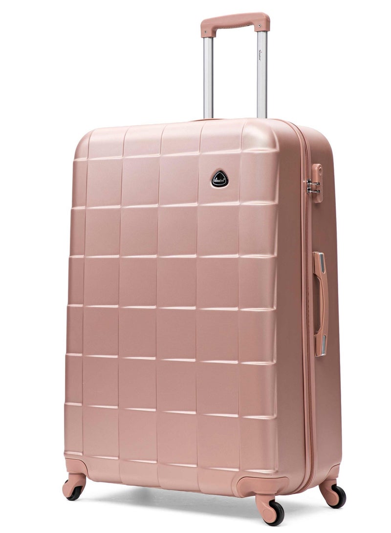 SENATOR Hard Case Travel Bag Trolley Luggage Set of 4 ABS Lightweight Suitcase with 4 Spinner Wheels,  A207, Rose Gold - Image 3