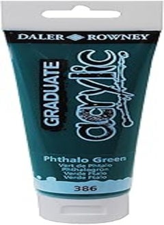 Daler Rowney Daler Rowney 123120386 acrylic Color Tube, Phthalo Green - 120 ml 