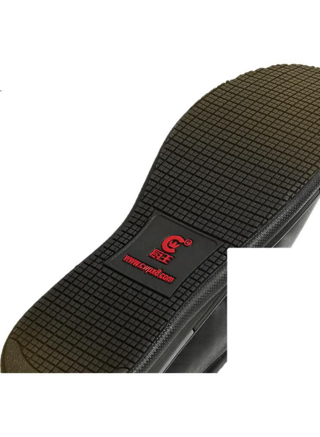 Kitchen King Chuwang Men'S Chef Shoes Non-Slip Water-Resistant Oil-Repellent Kitchen Hotel Back Kitchen Special Leather Shoes 6222 - Image 1