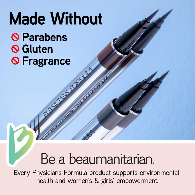 Physicians Formula Eye Booster, Lash-Enhancing 2-in-1 Eyeliner Serum, Dermatologist Approved, Hypoallergenic, Cruelty-Free & Vegan - Ultra Black - Image 3