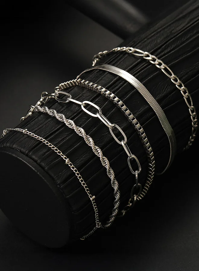 تايك تو Set of 6 - Textured Bracelet