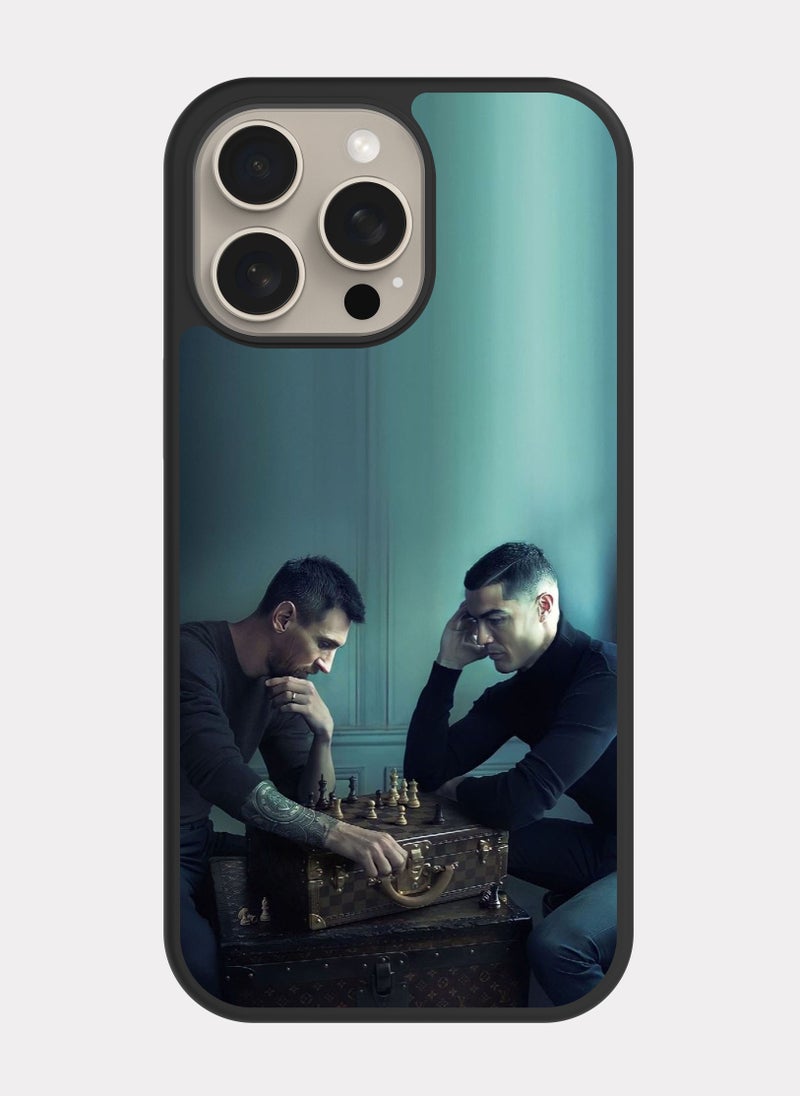 PXLAAT iPhone 15 Pro Max case cover Messi And Cristiano Ronaldo - Image 1