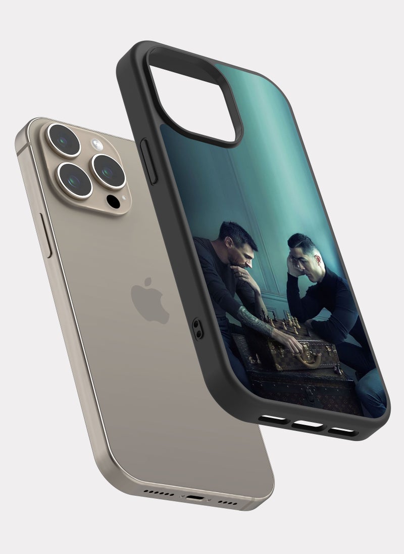 PXLAAT iPhone 15 Pro Max case cover Messi And Cristiano Ronaldo - Image 2