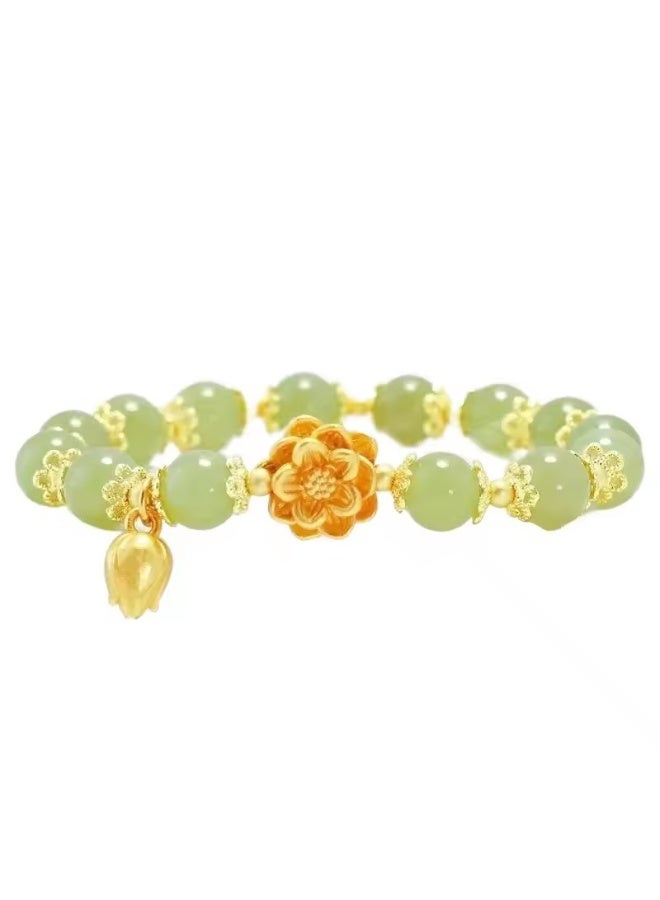 Lotus Lucky Bracelet High Quality Gift for Girlfriend Or Best Friend Mother's Day  - Image 2