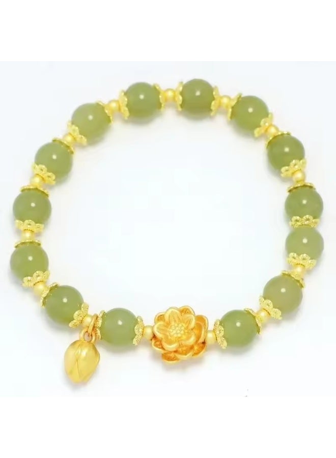 Lotus Lucky Bracelet High Quality Gift for Girlfriend Or Best Friend Mother's Day  - Image 1