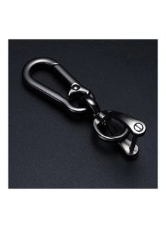 NIBEMINENT Metal Key Ring Holder Horseshoe Car Keychain Multi-function Keyring  - Image 1