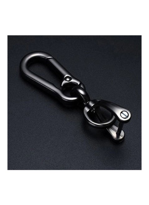 Metal Key Ring Holder Horseshoe Car Keychain Multi-function Keyring