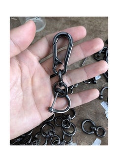 NIBEMINENT Metal Key Ring Holder Horseshoe Car Keychain Multi-function Keyring  - Image 2