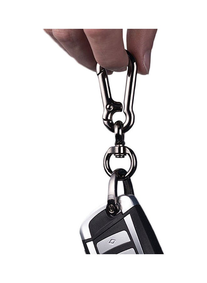 Metal Key Ring Holder Horseshoe Car Keychain Multi-function Keyring