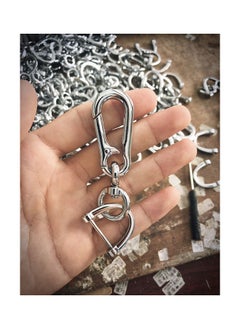 NIBEMINENT Metal Key Ring Holder Horseshoe Car Keychain Multi-function Keyring  - Image 5