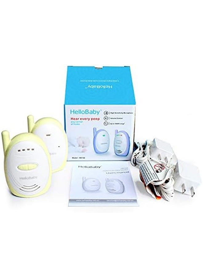 Hellobaby Audio Baby Monitor, Up to 1000ft Range, Sound Indicator with High-Sensitivity Microphone, 6.0 DECT Technology for Clear, Secure Audio Monitoring - Image 5