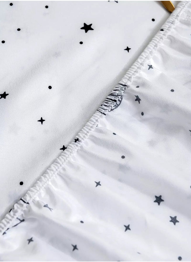 Generic Planet Print Fitted Sheet  - Image 5