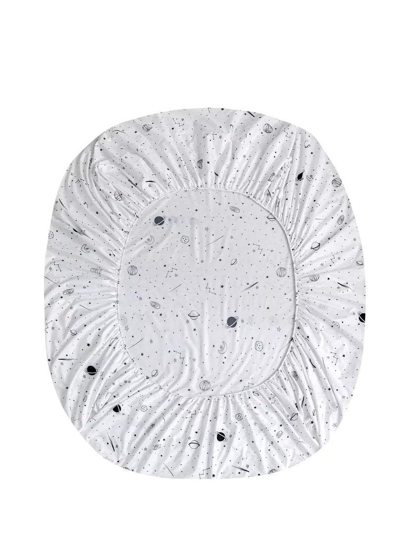 Generic Planet Print Fitted Sheet  - Image 3