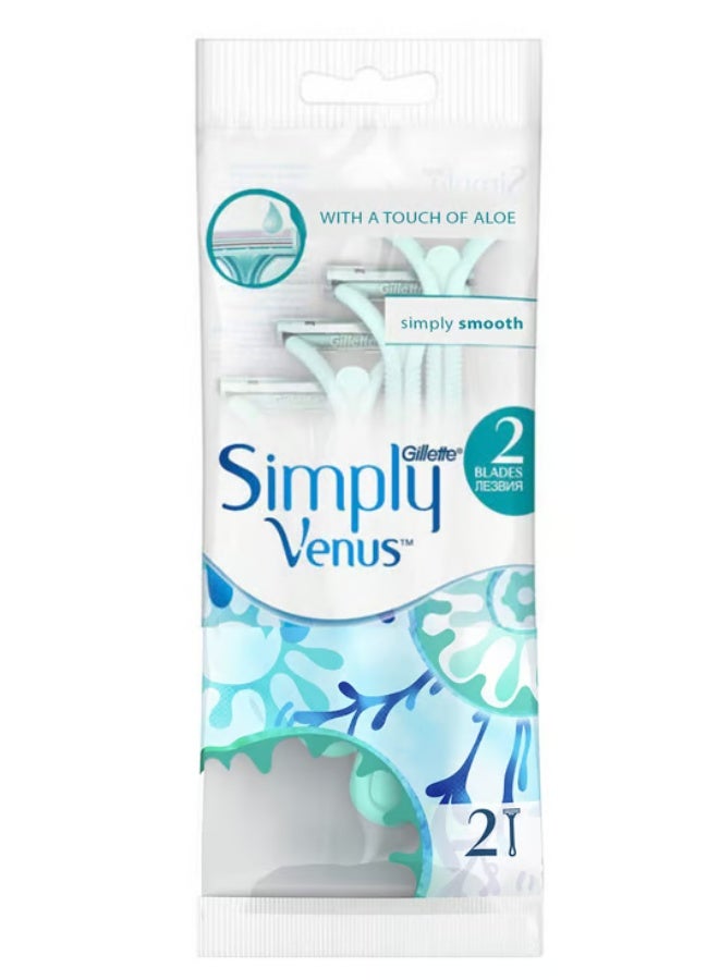 Gillette Simply Venus 2 Disposable Razors