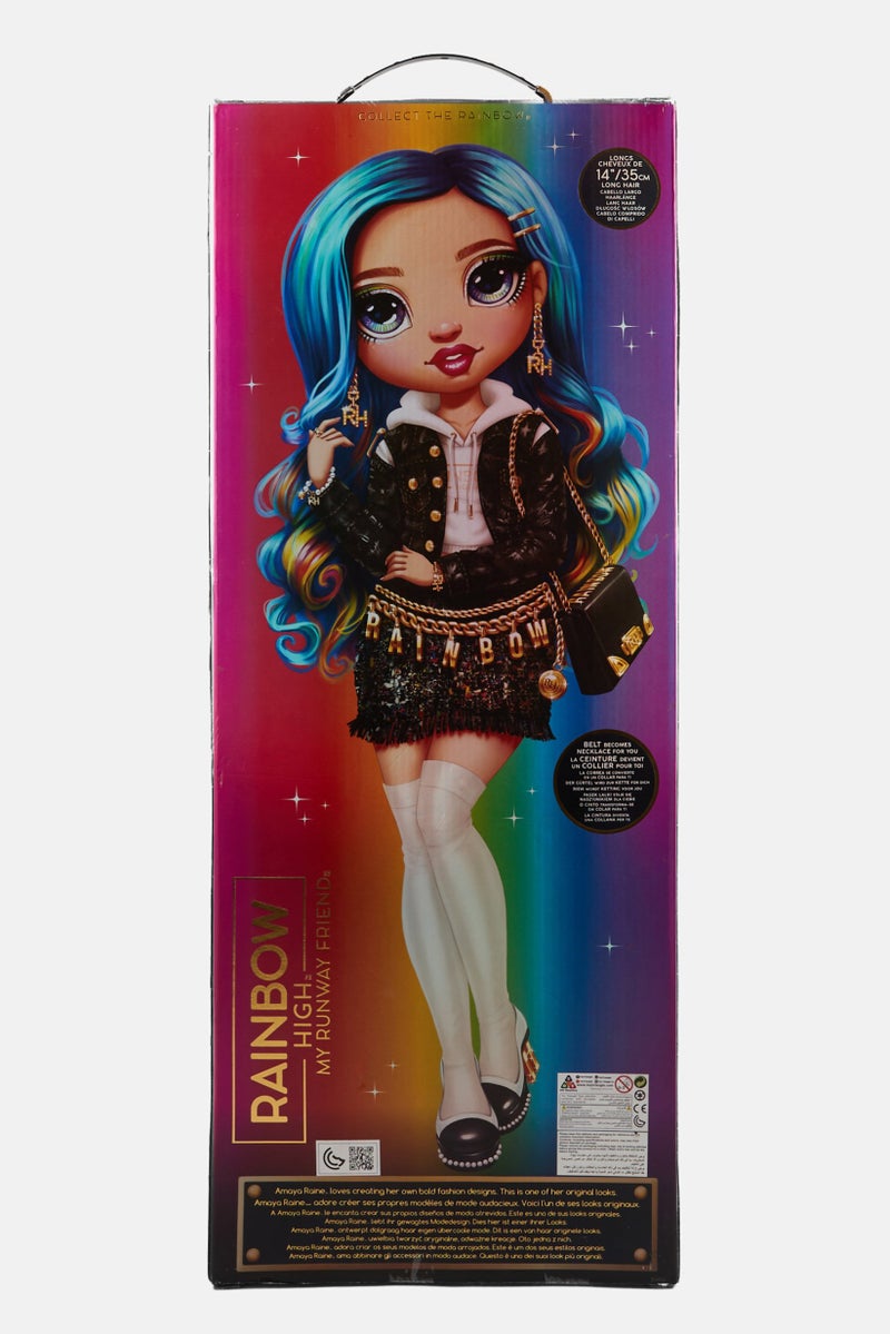 RAINBOW HIGH My Runway Friend Special Edition Fashion Doll, Black Combo  - Image 2