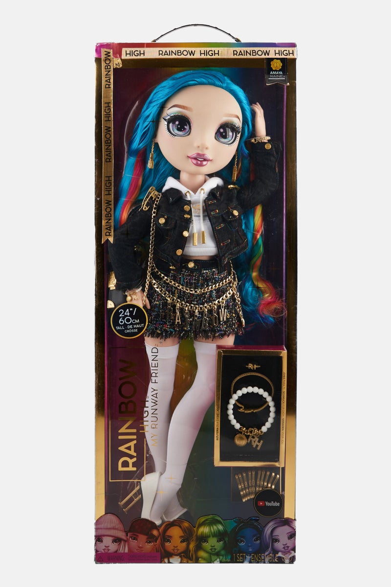 RAINBOW HIGH My Runway Friend Special Edition Fashion Doll, Black Combo  - Image 1