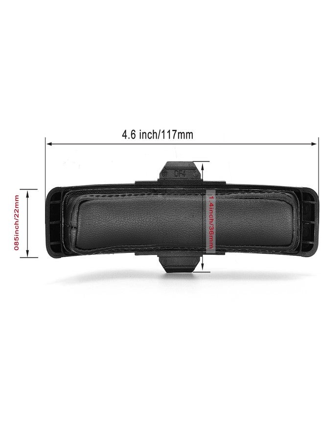 defean A50X A50 الجيل 4 2 قطع حزام رأس وميكروفون فوم - وسائد بديلة متوافقة مع سماعات Astro A50 الجيل 4 والجيل 5 وسماعة Astro A50X، غطاء ميكروفون عالي الكثافة لحماية الرياح - Image 3