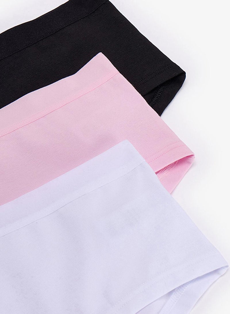Penti Girl's Cotton Everyday Basic Basic 3-pack Hipster Brief - Mix - Image 5