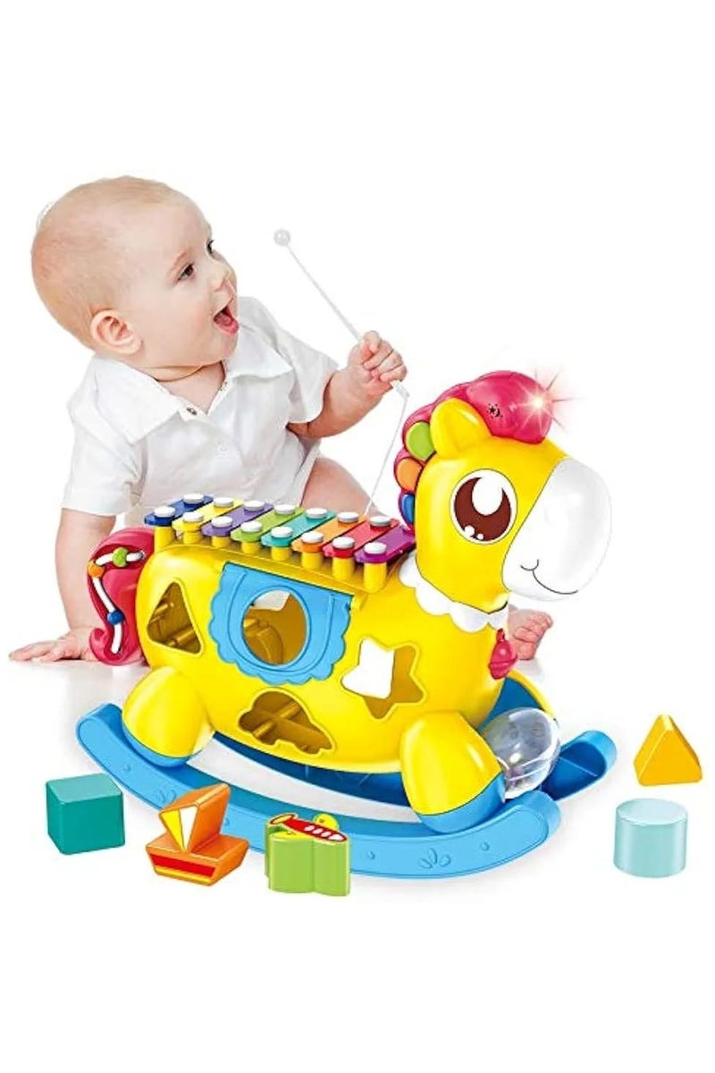 Musical Hours Xylophone Toy for Kids – Light & Sound Educational Toy | Best Gift for Toddlers & Children | Newest Musical Learning Toy - Image 1