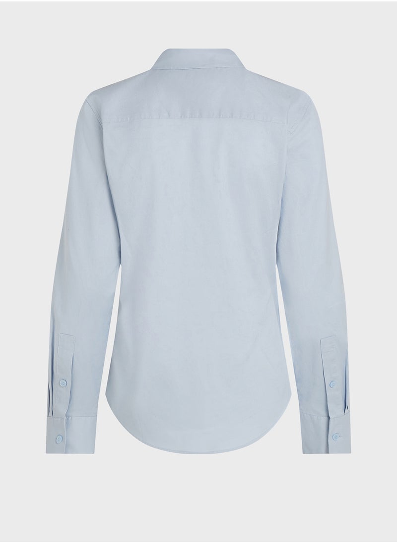 TOMMY HILFIGER - STRETCH OXFORD REGULAR SHIRT - Image 1