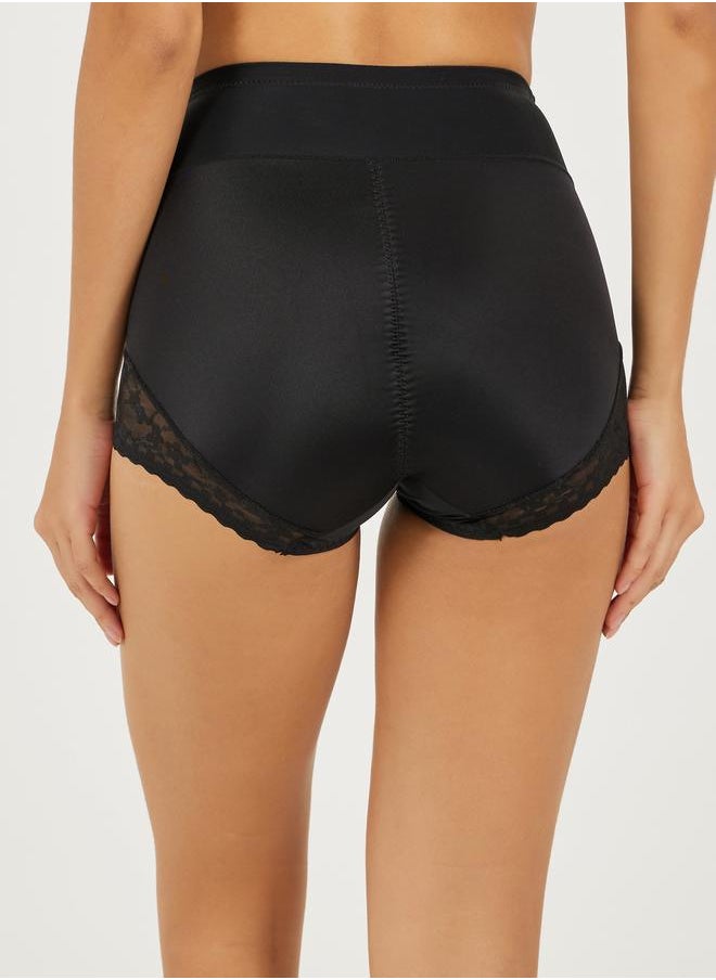 Styli Floral Lace Trim Insert Shaping Brief  - Image 4