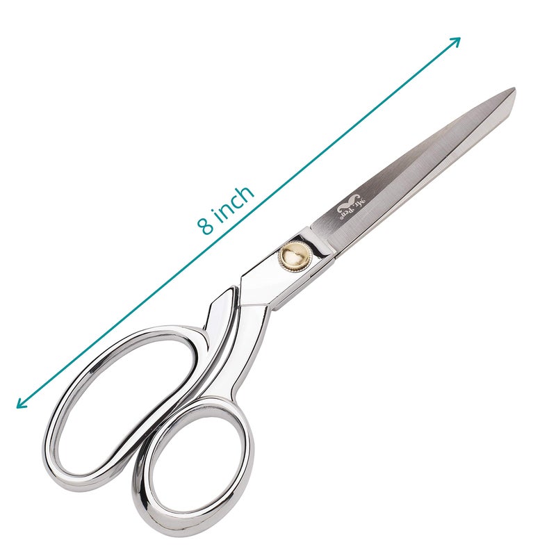 Mr. Pen Metal Scissors, 8 Inch, Carbon Steel, Heavy Duty Sewing & Fabric Scissors, Tailor Shears - Image 2