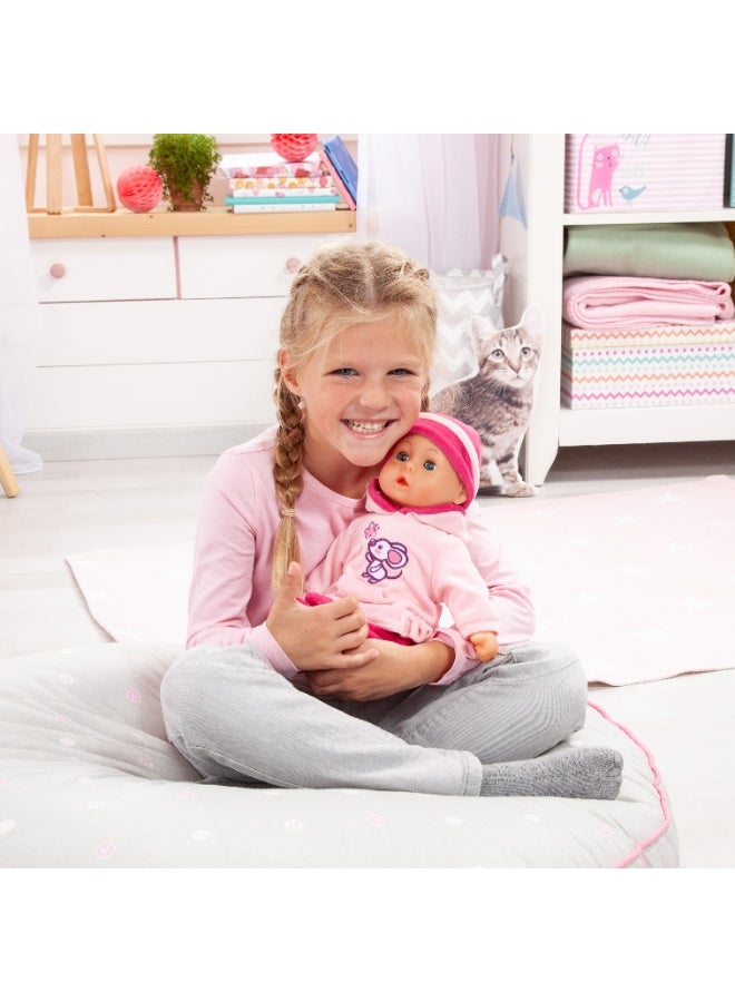 Bayer Design 93824BD First Words, 24 Baby Sounds with Closing Eyes, Pink with Mouse - Image 5