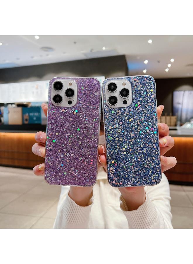 S-TOP Case For iPhone 14 Glitter Sequins Epoxy TPU Phone Case - Image 3