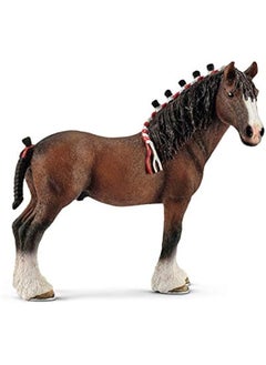 DURKU Highly Detailed Clydesdale Gelding Horse Figurine - Realistic Farm Animal Toy for Boys and Girls, Ages 3+.  - Image 1