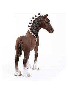 DURKU Highly Detailed Clydesdale Gelding Horse Figurine - Realistic Farm Animal Toy for Boys and Girls, Ages 3+.  - Image 5