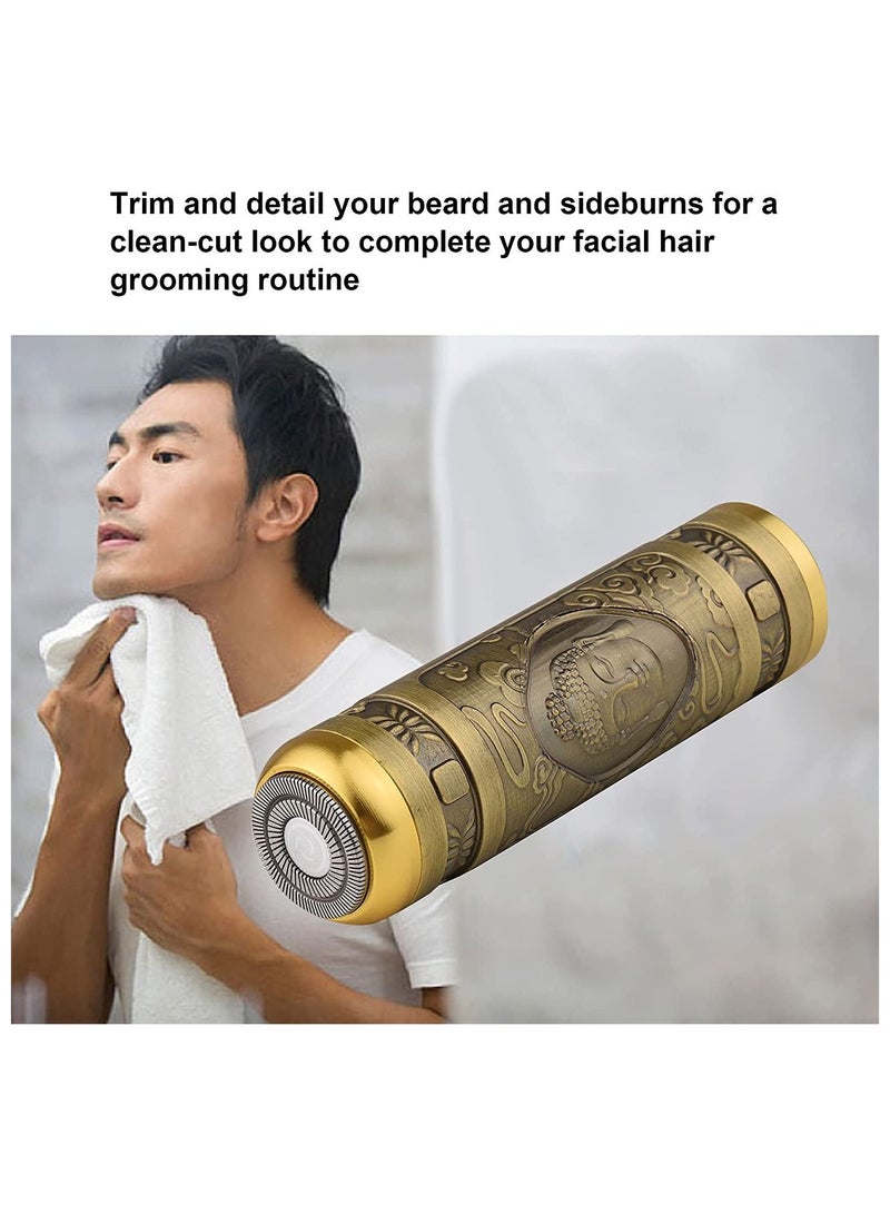 Mini Electric Shaver,Electric Shaver Cordless Shaving Razor Beard Trimmer - Image 3