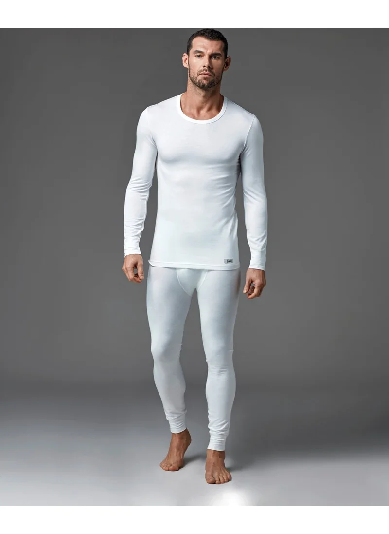 dagi Men's Thermal T-Shirt Ecru E010910880
