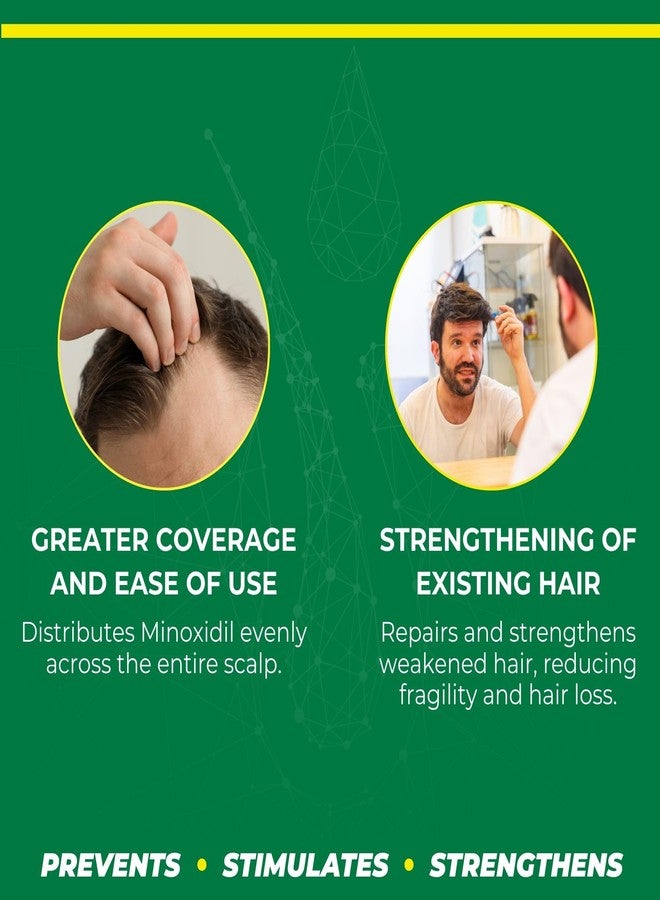 Crece Pelo Minoxidil 2% Leave-In Cream 12.5 oz - Anti Hair Loss Treatment for Men & Women – Styling & Growth Formula with Biotin & Keratin – Strengthens, Thickens & Nourishes – NDC: 78192-401 - Image 3