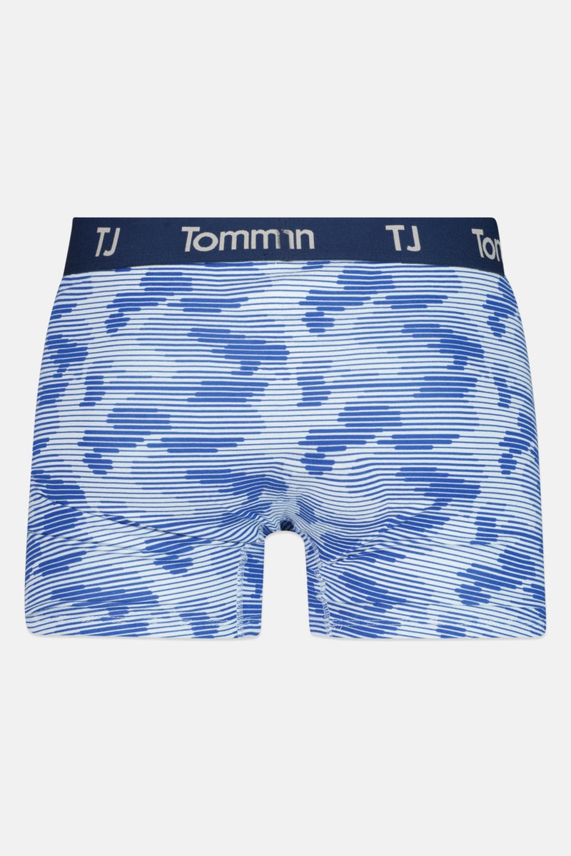 Tommy John Men 2 Pack 4 inseam Brand Logo Boxer Briefs, Multicolour - Image 3