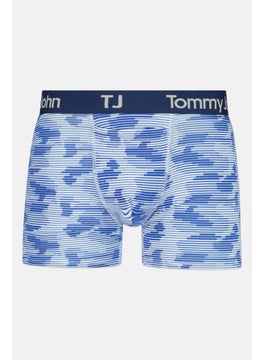 Tommy John Men 2 Pack 4 inseam Brand Logo Boxer Briefs, Multicolour  - Image 2