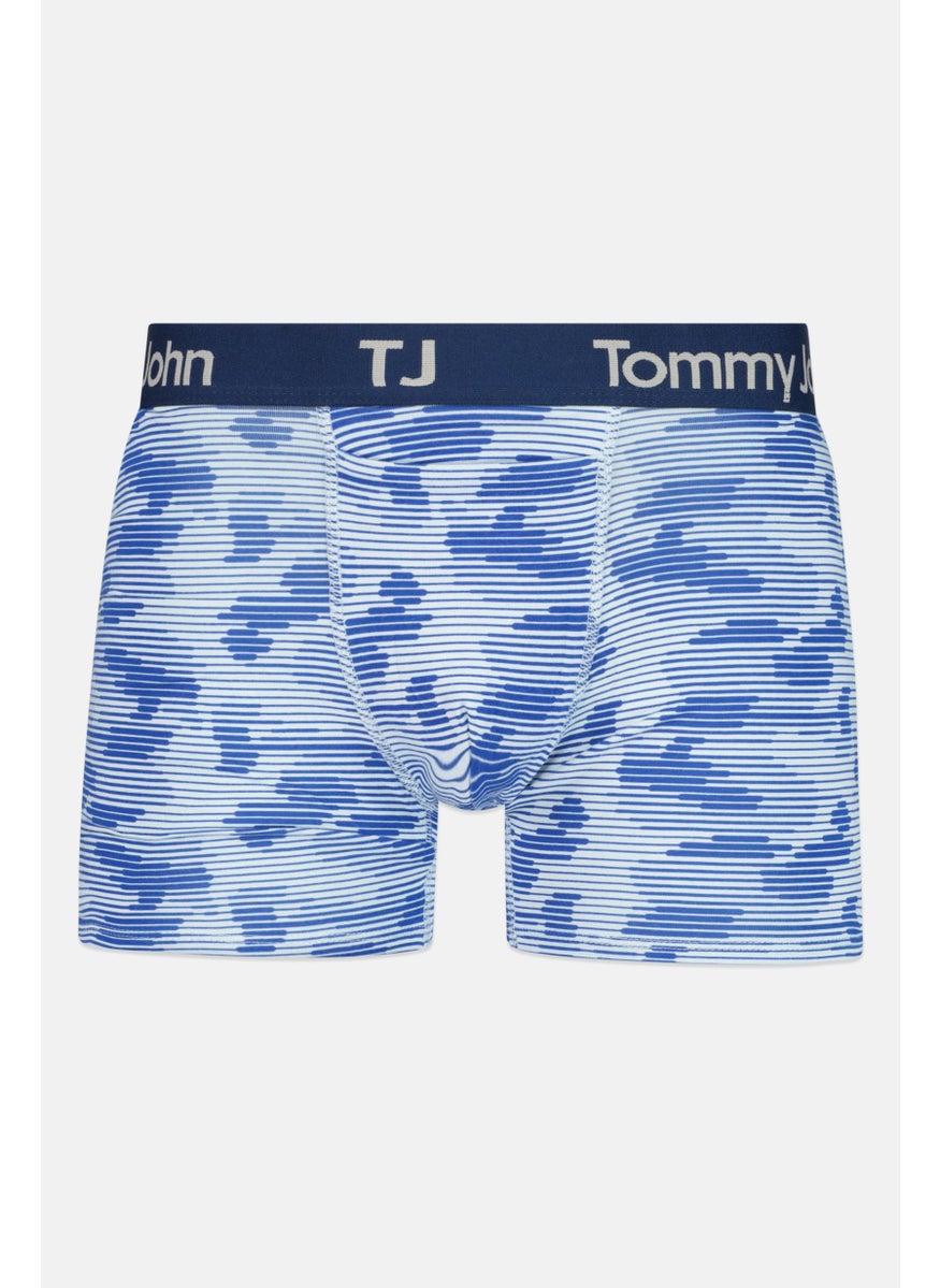 Tommy John - Men 2 Pack 4 inseam Brand Logo Boxer Briefs, Multicolour - Image 1