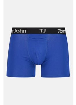 Tommy John Men 2 Pack 4 inseam Brand Logo Boxer Briefs, Multicolour  - Image 4