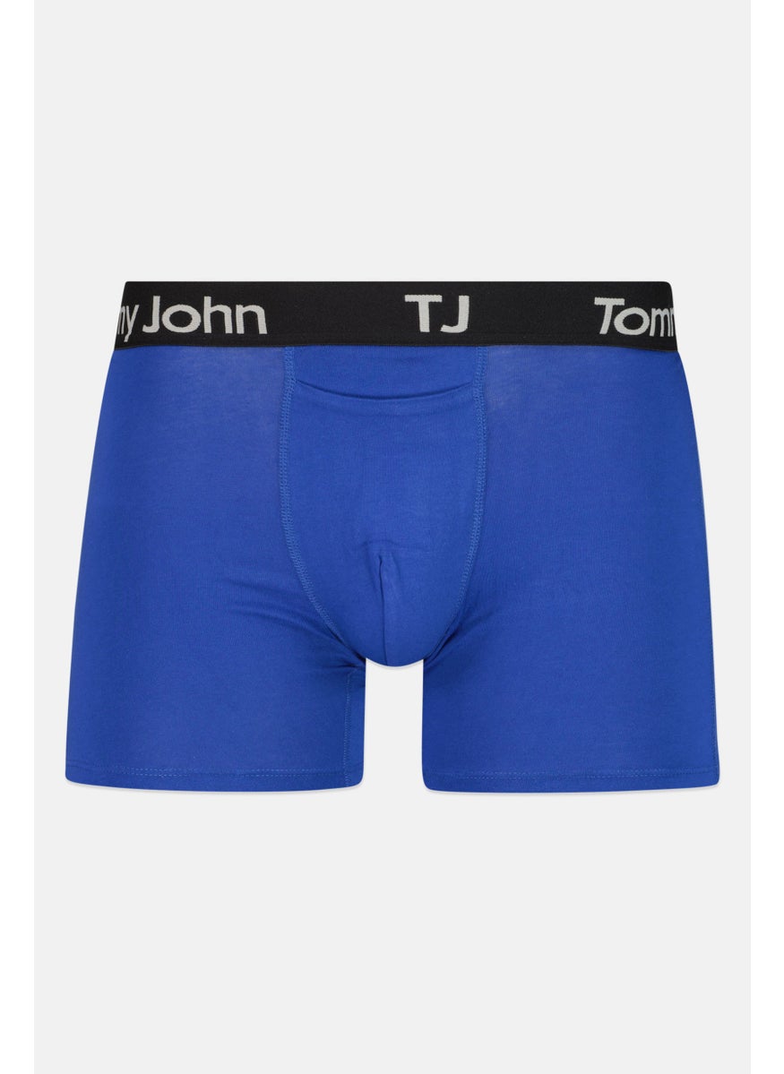 Tommy John - Men 2 Pack 4 inseam Brand Logo Boxer Briefs, Multicolour - Image 1