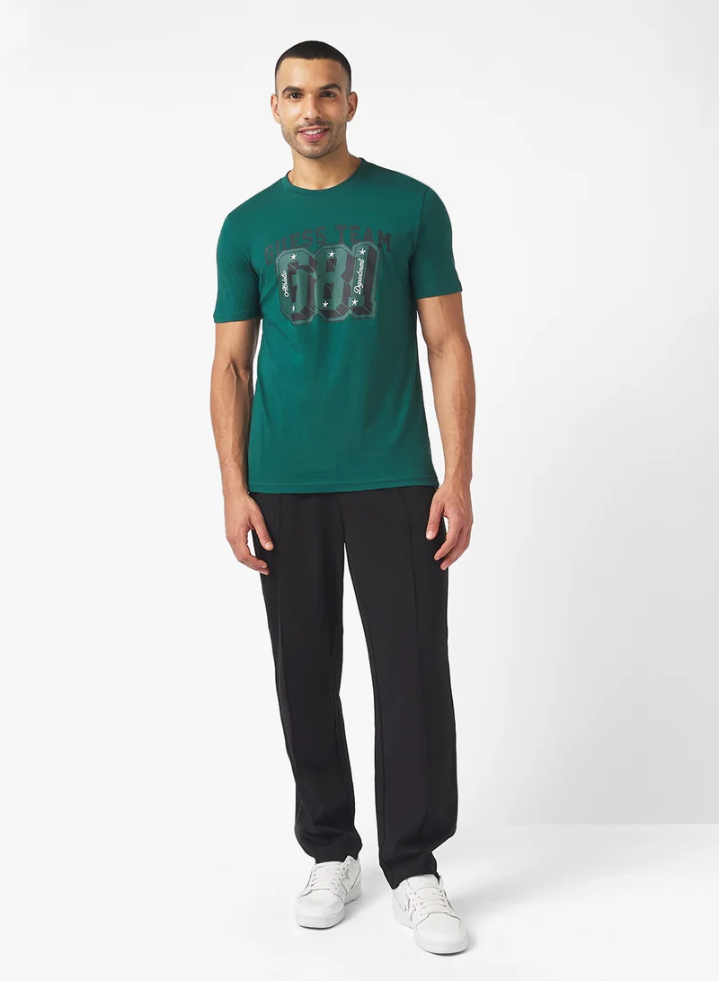 جس Mentore Crew Neck   T-Shirt