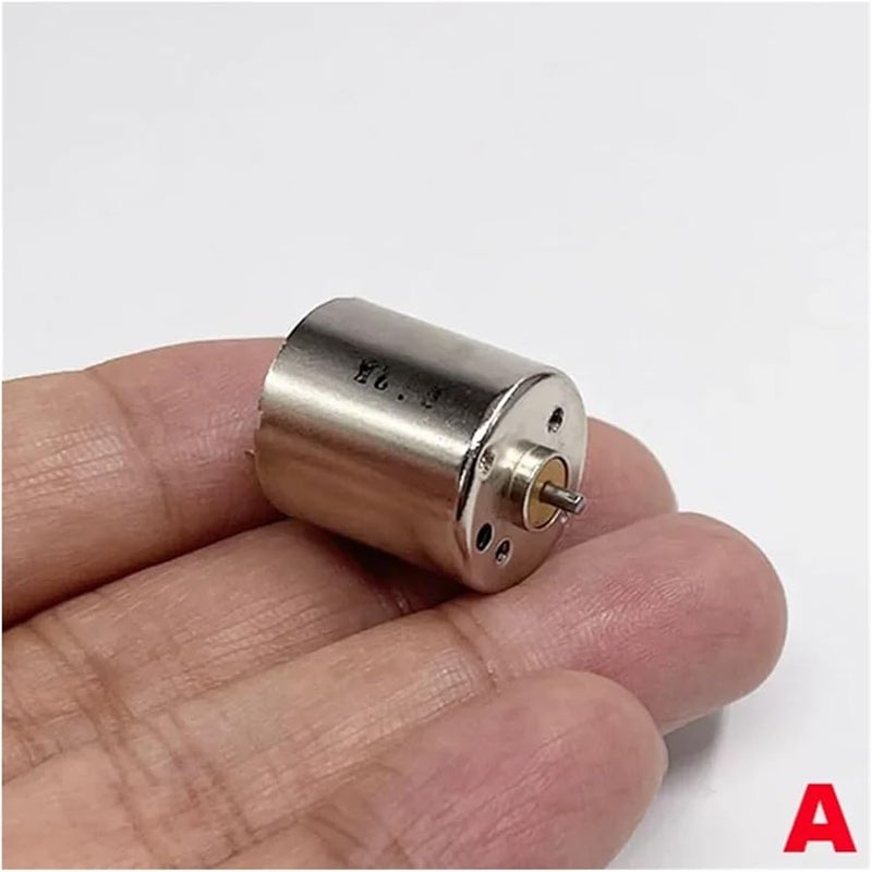 محرك بدء إلكتروني بفرشاة من المعدن الثمين عالي السرعة 020، دائري 17 مم، 3 فولت 5 فولت 6 فولت تيار مستمر - Image 3