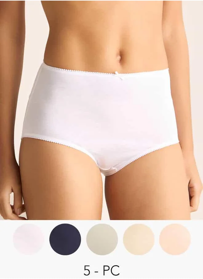 فاف Set of 5 - Laced Full Briefs