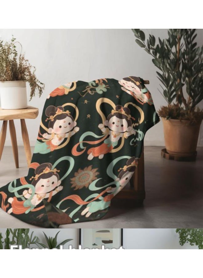 general Flannel thin blanket (warm and comfortable, suitable for sleep, gaming, dust removal and sandproof) 150cm*200cm - 328 - Image 3