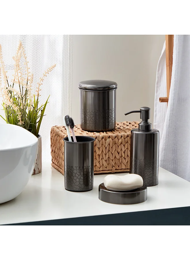 Home Box Elton Stainless Steel Soap Dispenser 7 x 7 x 19 cm