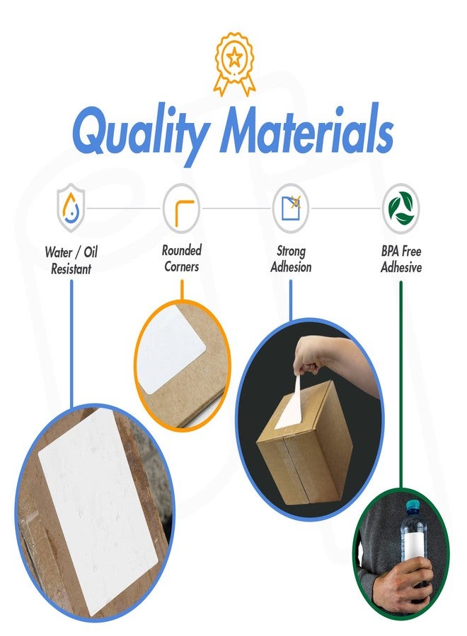 OfficeSmartLabels (10 Rolls, 9000 Labels) 1.5" x 1.5" Square Direct Thermal Blank Shipping Labels for Rollo Label Printer & Zebra Desktop Printers - 1" Core, All Purpose QR Barcode - Adhesive Perforated - Image 2