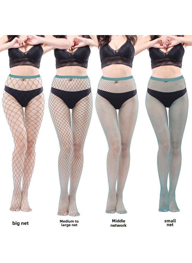 European And American-style Stockings Pantyhose Leggings Non-slip Charming Mesh Stockings Fishnet Eye Pantyhose