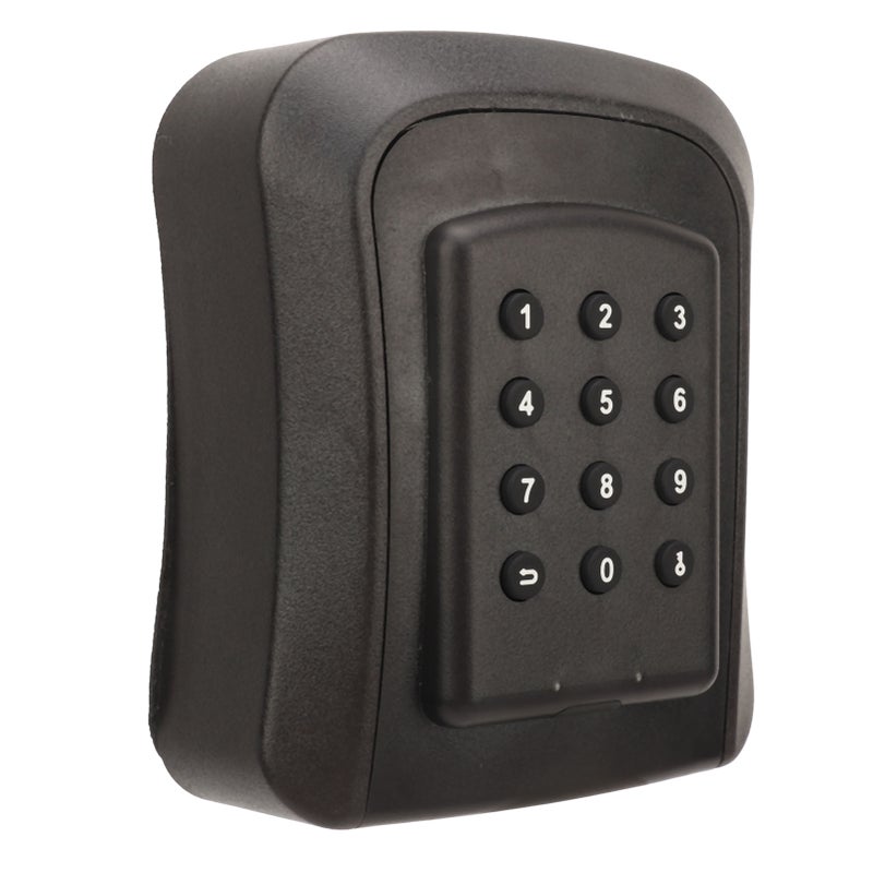 Key Lock Box Sturdy Waterproof Rust Resistant Large Capacity Wall Mount Key Lock Box for Home Garage Office Plastic Single Password - Image 4