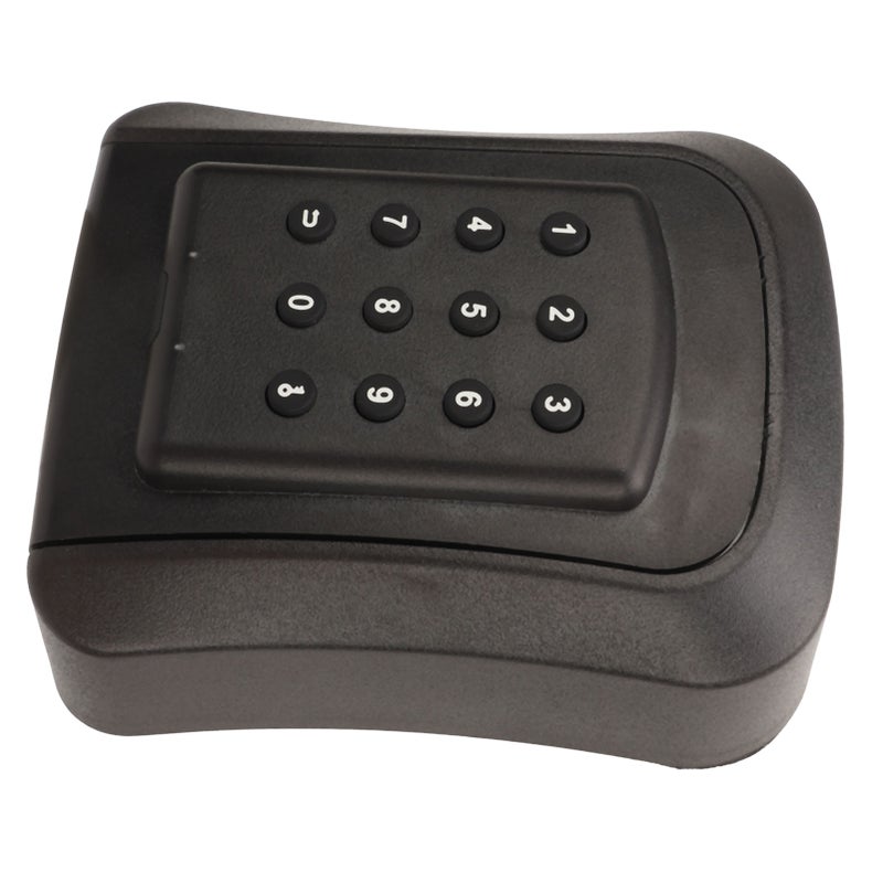 Key Lock Box Sturdy Waterproof Rust Resistant Large Capacity Wall Mount Key Lock Box for Home Garage Office Plastic Single Password - Image 5