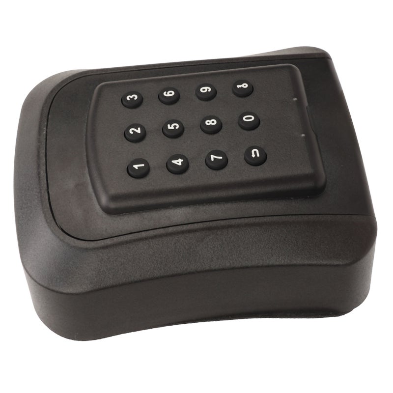 Key Lock Box Sturdy Waterproof Rust Resistant Large Capacity Wall Mount Key Lock Box for Home Garage Office Plastic Single Password - Image 2