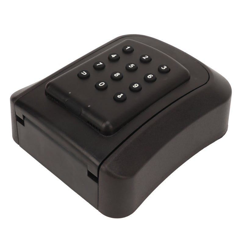 Key Lock Box Sturdy Waterproof Rust Resistant Large Capacity Wall Mount Key Lock Box for Home Garage Office Plastic Single Password - Image 3