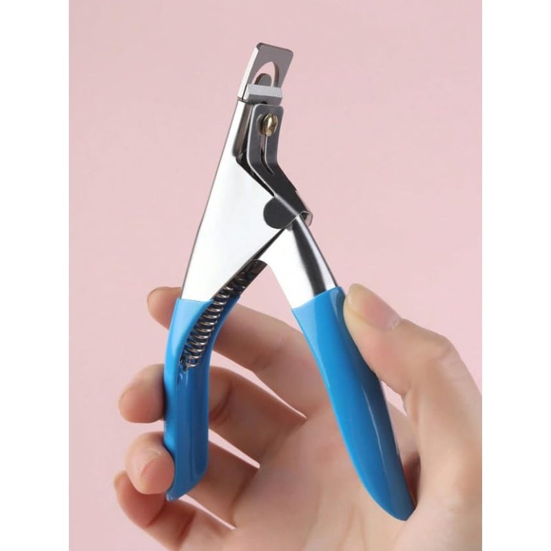 ALKAYAN Nail Clipper Acrylic Gel False Nail Tips Edge Cutter Tools-False Nail Clipper, Acrylic Fake Tip Clipper Cutter -MULTICOLOR - Image 1